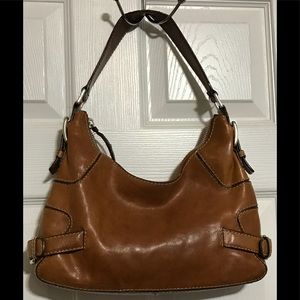 Vintage Brown Leather Michael Kors Purse